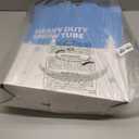 Grenacu Inflatable Snow Tube Sled  48'' Snow Tubes for Sledding Heavy Duty with Premium Canvas Covers for Adults Fun Snow Toys Winter Outdoor Toys for Boys Girls Ideal Christmas Birthday Gift