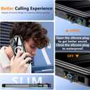 Temdan Magnetic for iPhone 15 Plus Case Waterproof,Built-in Screen Protector [IP68 Underwater][15FT Military Dropproof][Dustproof][Compatible with MagSafe] 360 Full-Body Shockproof iPhone Case-Black