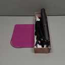 LANDOT 2-in-1 Hair Straightener Curling Iron - Twist Floating Plates for Curl & Straight, Anti-Frizz & Tangle-Free, Dual Voltage Adjustable Temp 250-450F for All Hair Types