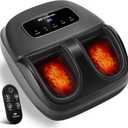 EaseZen Shiatsu Foot Massager with Heat & Remote, 2026 Upgraded Deep Kneading Foot Massager for Plantar Fasciitis, Neuropathy & Tired Feet, Fits Up to Size 14, Gifts for Mom