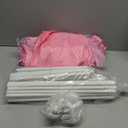 ORIAN Princess Castle Play Tent for Girls, LED Star Lights, Indoor & Outdoor Playhouse, Polyester, Pink, 55" x 53", Toddler & Kids Toys Ages 27