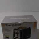 Toastmaster 2-Slice Cool Touch Toaster, black with stainless accent