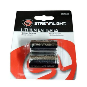 Streamlight Lithium Batteries CR123A 3V