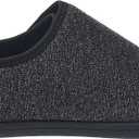 Sisttke Womens Slippers with Arch Support Slip On House Shoes Breathable Orthopedic Walking Shoes Lightweight for Indoor Outdoor,Black, 9.5, 41"