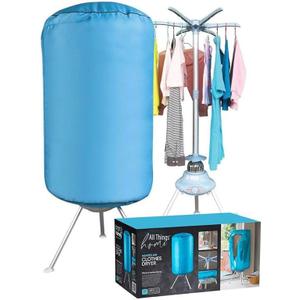 Portable Fast Drying 1000W Electric Clothes Dryer Heated Indoor Home Dorms Buddy Hot Air Airer Machine Dri Suitable for All Fabrics Drier