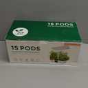 Misting Hydroponic Growing System Kit 15-Pods Indoor Smart Herb Garden Planter with LCD Touch Panel 6L Large Tank for Herb/Vegetables/Flowers/Fruits, Gardening Gifts for Women Men Beginners-White