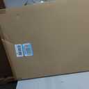 Short Dog Gate with Cat Door，Extra Wide All Metal Dog Gate 18"-36'' Wide