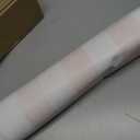 Stripe with Texture Wallpaper, Pink, Rose, 
Coverage	56.4 sf (10.9 yds x 20.7\), 5.28m2 (10 m x 52.8 cm)