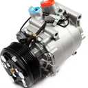ECCPP AC Compressor 2001 for Honda Civic for Acura EL 1.7L 1997-2001 for Honda Prelude 2.2L Fast Cooling Air Conditioning Compressor (78599)