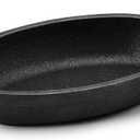 Uiifan 1 Piece Mini Cast Iron Skillet Set, Individual Serving Oven & Stovetop Pans for Baking, Roasting, Grilling & Appetizers for Parties, Restaurants & Home Kitchens