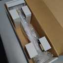 Paper Towel Holder Countertop, Paper Towel Dispenser Standing Weighted Base Non-Slip, Fit Most Size Tissue Roll, Stainless Steel Paper Towel for Home Kitchen Countertop Tabletop, Sliver (without Spring Arm, Brushed Grey)