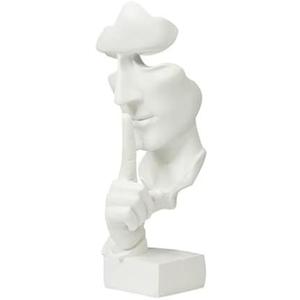 Human Face Mask Resin Sculpture Home Decor Desk Decoration Home Decor Ornament Resin Model (