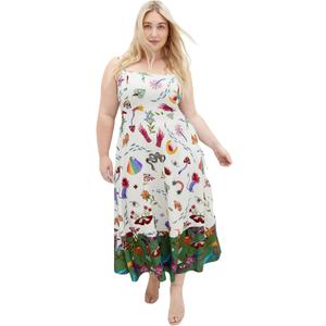City Chic Women's Plus Size Dress-Annabel Print Maxi