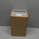 1.7 Gallon Kitchen Compost Bin, Indoor Countertop Compost Bin with Lid, 100% Rust Proof Compost Bucket with Non-Smell Charcoal Filters (White)