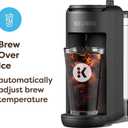 Keurig K-Mini Mate Plus Single-Serve K-Cup Pod Coffee Maker, Compact, 3 Cup Sizes, Brew Over Ice and Strong Button Features, 50 oz Removable Reservoir, Matte Black
