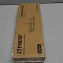 JOYMOOP 13" Mop Head with Microfiber Mop Pad Replacement, 1 Pack (13.0  4.9 Inch, White)