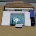 Magicfly Mini Sewing Machine with Extension Table, Dual Speed Portable Sewing Machine for Beginners with Light, Sewing Kit for Household Use, Blue