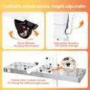 Red Light Therapy Stand, Horizontal & Vertical Stand for Panel