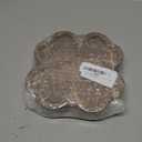 AVLA 2 Pack 8 Inch Wood Serving Platter Trays, Small Acacia Wooden Snack Board, Veggie Fruit Hosting Plate Dish, Food Serving Platter for Nuts Cheese Sushi Charcuterie Dessert, 4-Leaf Clover Design