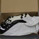 adidas mens Copa Mundial Soccer Shoe , Black/White/Black, 7 Women 6 Men US