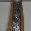 Bronze Curtain Rods for Windows 30 to 88 Inches with Brackets, Decorative 5/8 Inch Diameter Single Window Curtain Rod Set for Room Divider, Bedroom, Living room, Kitchen, Bathroom