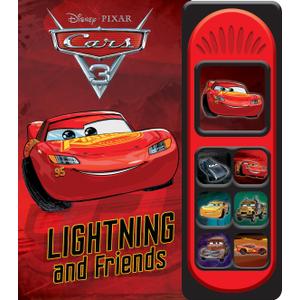 Disney Pixar Cars 3 - Lightning McQueen and Friends Little Sound Book - Play-a-Sound - PI Kids