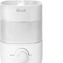 LEVOIT Top Fill Humidifiers for Bedroom, 2.5L Tank for Large Room, Easy to Fill & Clean, 28dB Quiet Cool Mist Air Humidifier for Home Baby Nursery & Plants, Auto Shut-off and BPA-Free for Safety, 25H (White)