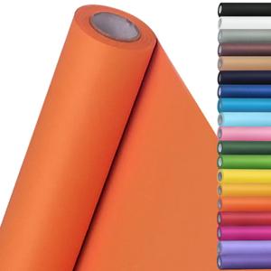 Kraft Paper Roll for Art Craft Supplies Gift Wrapping Moving Packing Kids Painting Drawing Paint Easel Poster Chart Paper (OrangeRed, 12 x 100 L (37.5'))