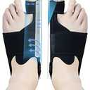 1 Pair Bunion Corrector for Women & Men, Night Bunion Splint, Big Toe Straightener, Bunion Brace for Pain Relief