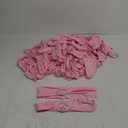 100PCS Spandex Stretch Chair Sashes Bows Elastic Chair Cover Bands Ties with Buckle Slider for Wedding Party Reception Events Universal Ceremony Banquet Decorations(Pink)