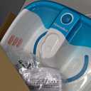 Homedics Bubble Mate Foot Spa, Toe Touch Controlled Foot Bath with Invigorating Bubbles and Splash Proof, Raised Massage Nodes and Removable Pumice Stone