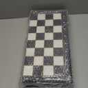 Retro Metal Chess Set for Adults and Kids  Marbling Chess Board with Chess Pieces  Travel Chess Set with Metal Pieces  Folding Chessboard  Ideal for Beginners and Professional Players