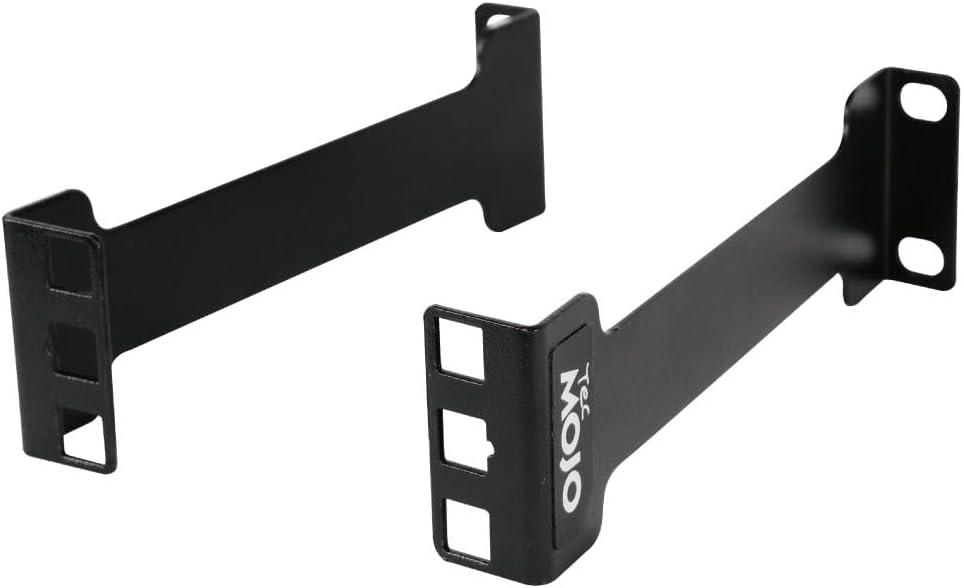 Tecmojo Server Rack Depth Extender - 1U - 6inch Depth - TAA Compliant - Recessed Rack Adapter - Rack Mount Adapter Kit - Network Rack Extender