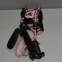 NESTROAD No Pull Dog Harness,Adjustable Oxford Medium Dog Harness with Leash,Reflective No-Choke Pet Vest Harness with Easy Control Soft Handle for Medium Dogs(M,Pink) (M neck 13-17" chest 17-25")