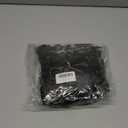 2 Pack Black Ribbon Banner (8ft Each) - Party Decoration Garland for Bachelorette, Girls Night, Bridal Shower, Baby Shower, Birthday Celebration, Coquette Room Decor (Black-Straight Cut)