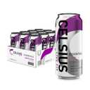 CELSIUS Essentials Sparkling Grape Slush, Sugar Free Performance Energy Drink, Can, 16 Fl Oz (Pack of 12) (EXP 04/01/28)