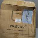 YVMVDV Portable Travel Bassinet for 0-8M Baby, Portable Travel Baby Bed, Cosleeping Baby Bed with Mosquito Net, Lightweight and Foldable