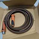 Giraffe Tools 10ft x 5/8" Garden Leader Hose, Heavy Duty Short Hose, Lightweight & Flexible Hybrid Water Hose with Swivel Handle & Male to Female Fittings