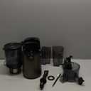 Cold Press Juicer, Juicer Machines with 5.4" Wide Feed Chute for Juice Extractor, Professional Slow Masticating Juicer for Whole Vegetables & Fruits with High Juice Yield, Easy to Clean (Black)