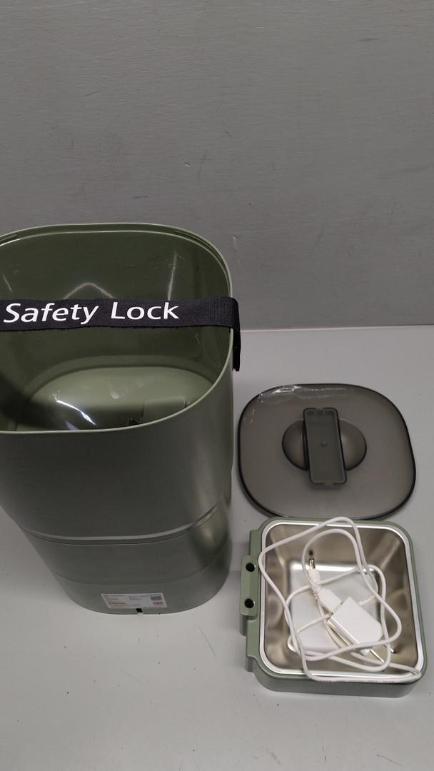 PAPIFEED Automatic Cat Feeder Upgrade, WiFi Pet Feeder with APP Control for Remote Feeding, Detachable for Easy Clean, Dual Power Supply,110 Meals Per Day for Multiple Pets (Greener)