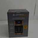 West Bend Timeless 12-Cup Programmable Coffee Maker with Brew Strength Selector for Hot and Iced Coffee, Includes 1-4 Cup Brew Option and Permanent Filter (Blue/Gold)