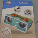 STEM Kids Binoculars - Build Your Own Functional Telescope Kit, Educational Science Toy for Children to Explore Astronomy & Optical Principles with Convex & Concave Lenses