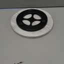 9" Wood Lazy Susan Turntable Organizer for Cabinet - Round Wooden Lazy Susan Organization and Storage for Pantry Table Kitchen Countertop Cupboard Coffee Bar Farmhouse Decor - White Washed Wood (9 Inch(1 Pack))