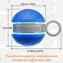 3 x Speedy 2.0 Tail Interactive Cat Toys for Bored Indoor Adult Cats,Rechargeable Automatic Cat Toy Balls Self Moving Chirping,Electric Cat Ball Toy for Smart Kitten Enrichment Exercise Essentials(Blue)
