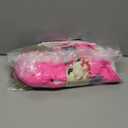 Queenmore Warm Dog Winter Coat, Cold Weather Waterproof Snow Jacket with Reflective Hoodie, Long Sleeves for  Dogs (Pink), S