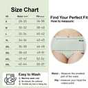 Battewa Cotton Incontinence Underwear for Women High Waisted Leak Proof Panties Bladder Leak Protective Briefs Adult Pee Proof Assurance Underwear (3XL 4 Pack)