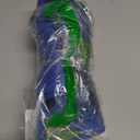 Soft Dog Cone Collar Alternative - Adjustable Comfy Cones for Large/Medium/Small Dogs to Stop Licking After Surgery, Comfortable Fabric Elizabethan Collars, Head Cone of Shame for Neuter Recovery - M (Green-Blue)