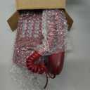 Yoidesu Wall Corded Telephone,Wall Mount & Landline Phone with Mute and Flash Function (red)