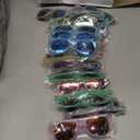 OLIKER Kids Sunglasses Bulk Party Favors,24 Pack Boys Girls Sunglasses for Kids Age 3-8 with UV 400 Protection,Birthday Party Supplies