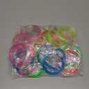 24Pcs Glow in the Dark Party Supplies for Kids/Adults, Flashing Light up Toys LED Bracelets Easter Glow Sticks, Mardi Gras Party Favors Carnival Birthday Concert Gifts Accessory